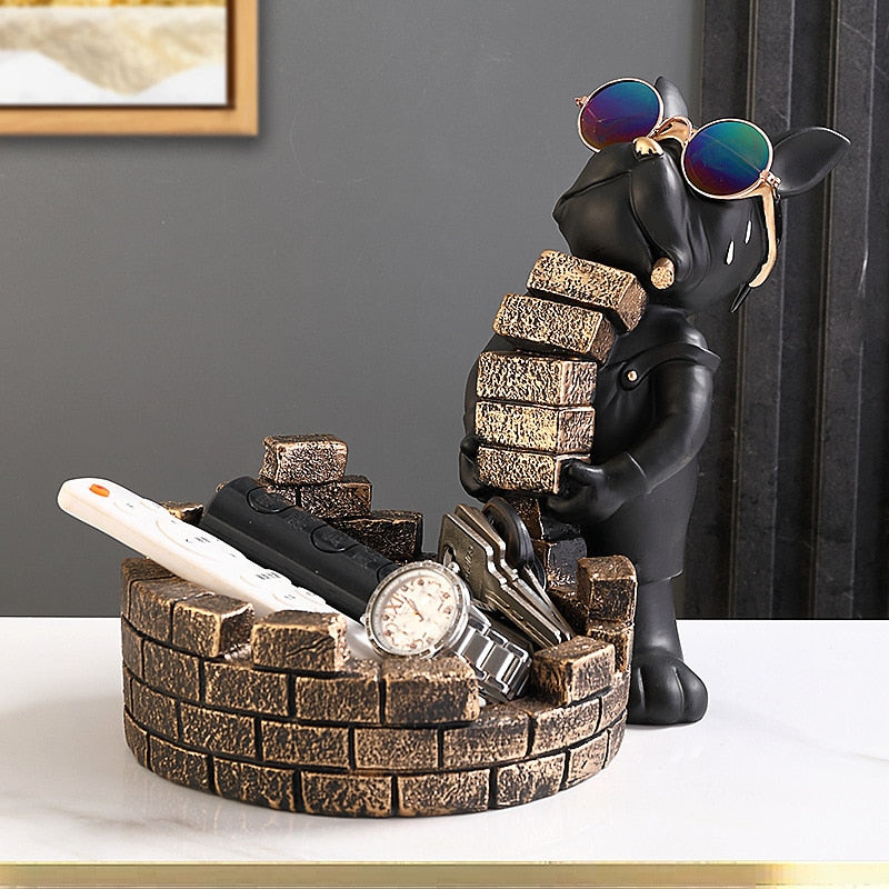 French Bulldog Statue